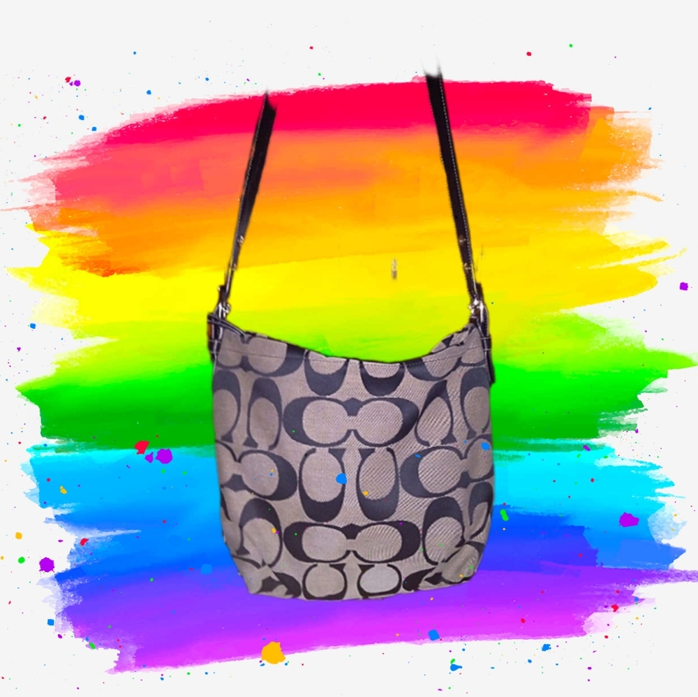Coach bucket bag
